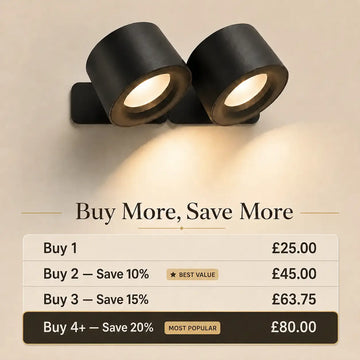 Zeyra FlexGlow Wireless Wall Light