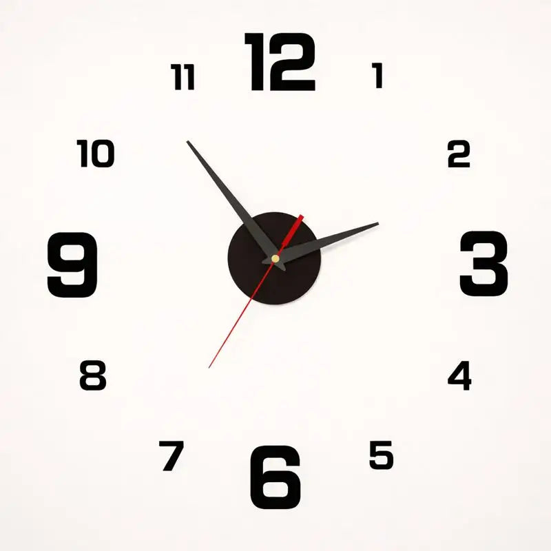 Zeyra AuraTime™ — Frameless 3D Wall Clock - Minha loja