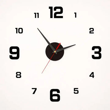 Zeyra AuraTime™ — Frameless 3D Wall Clock - Minha loja