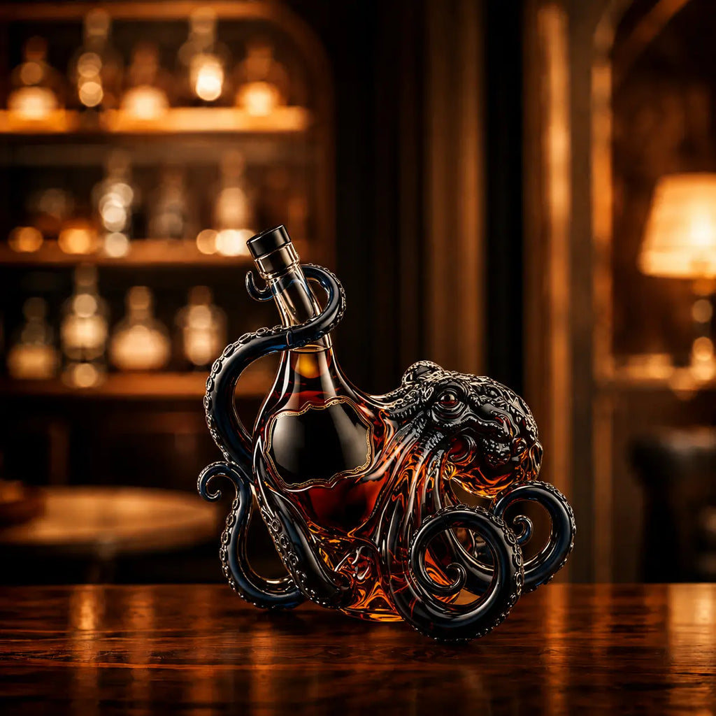 Octopus Glass Decanter