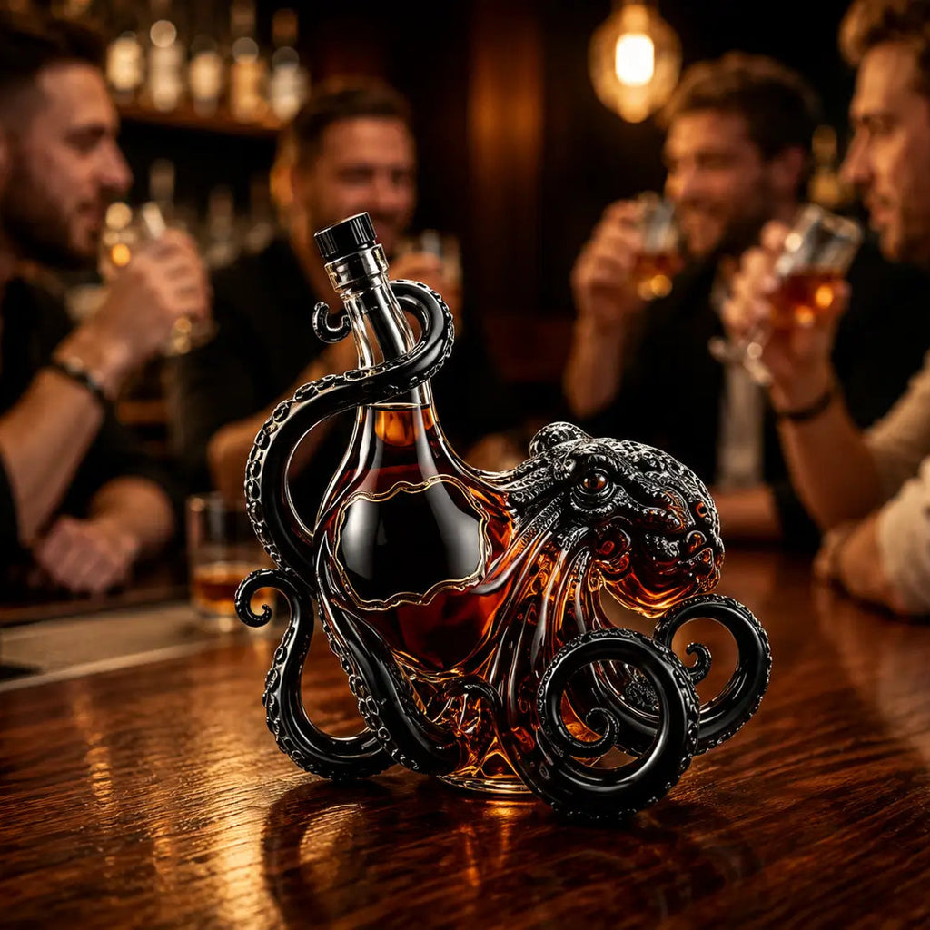 Octopus Glass Decanter