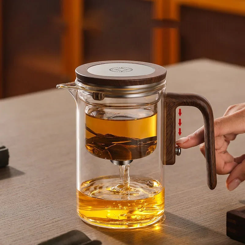 Magnetic Glass Teapot with Infuser – Zeyra - Minha loja