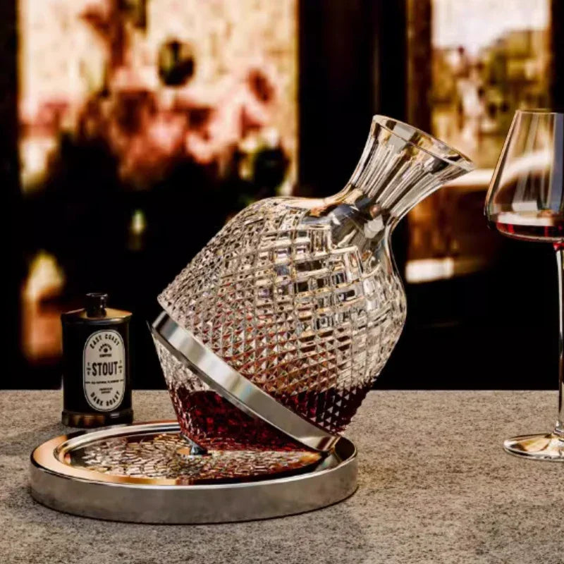 Zeyra CrystalSpin™ Decanter - Minha loja