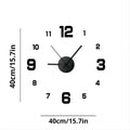 Zeyra AuraTime™ — Frameless 3D Wall Clock - Minha loja