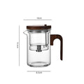 Magnetic Glass Teapot with Infuser – Zeyra - Minha loja