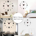 Zeyra AuraTime™ — Frameless 3D Wall Clock - Minha loja