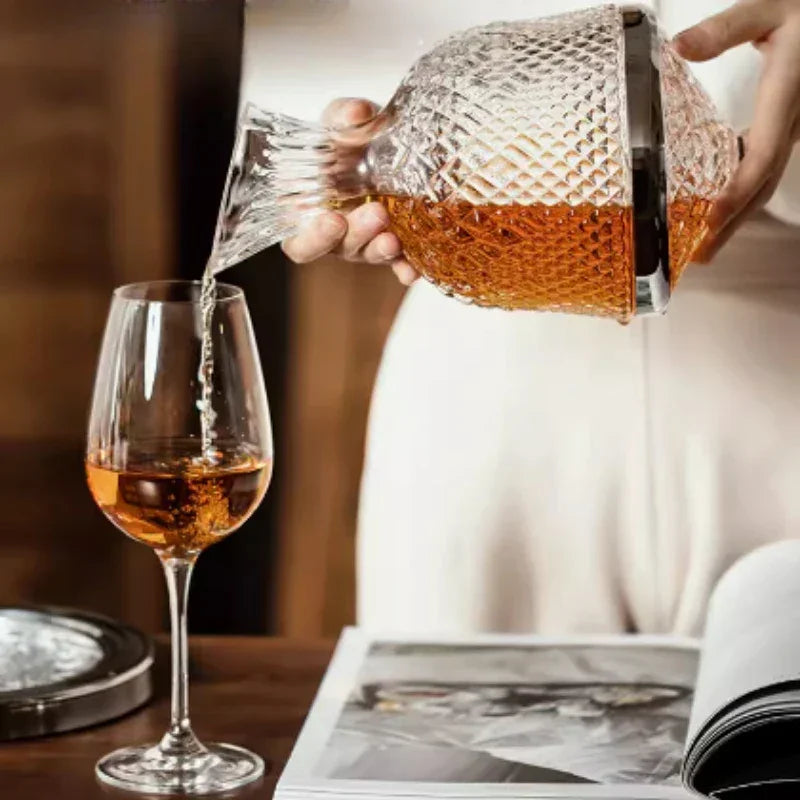Zeyra CrystalSpin™ Decanter - Minha loja