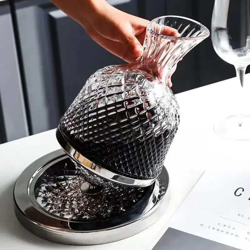 Zeyra CrystalSpin™ Decanter - Minha loja