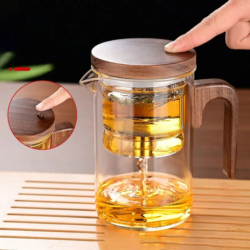 Magnetic Glass Teapot with Infuser – Zeyra - Minha loja